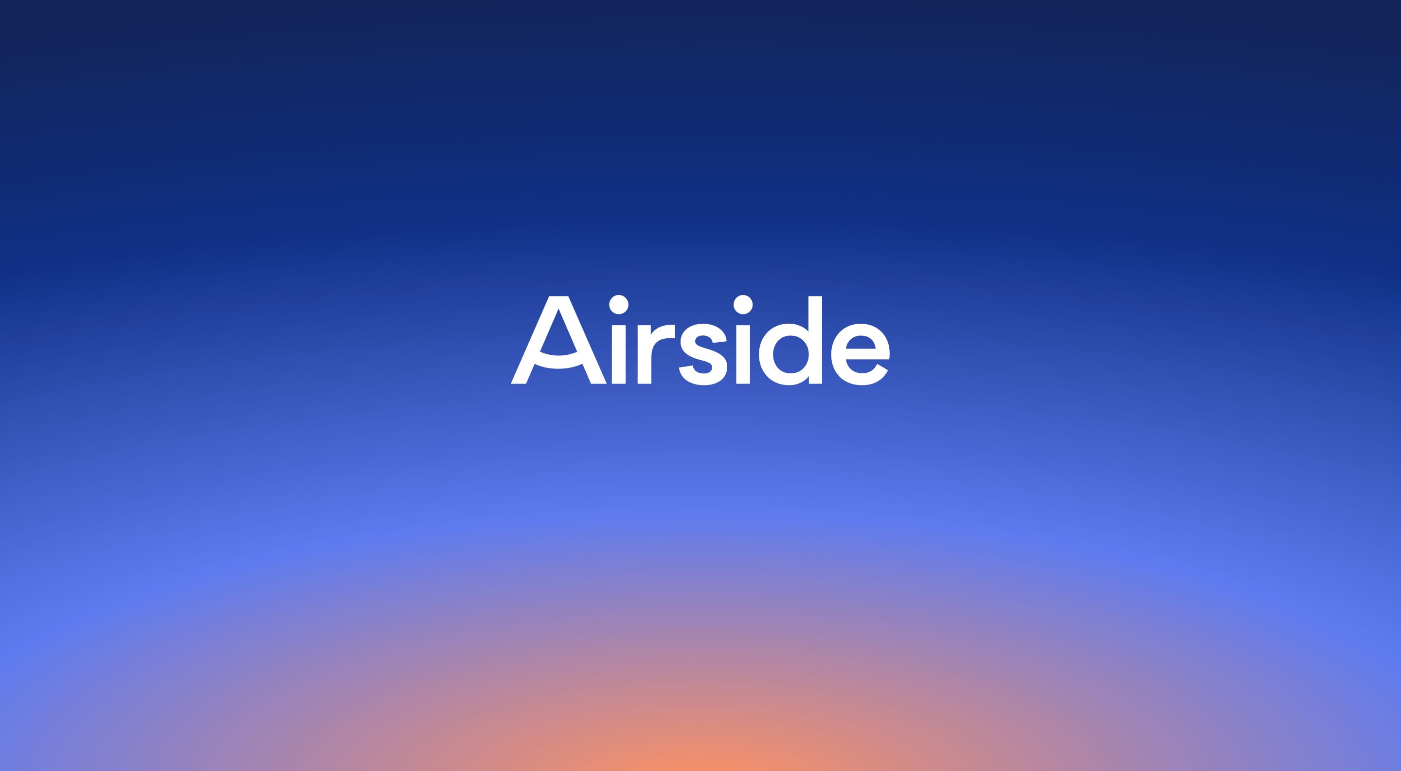 Airside Digital Identity Network and App