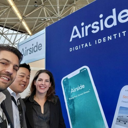 Airside Digital Identity team at conference